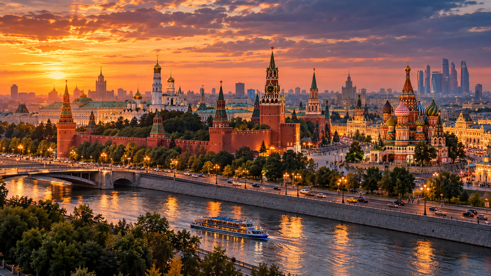 Moscow Russia Is Much Bigger Than Red Square